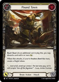 Pound Town (Yellow) - Heavy Hitters - NM