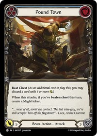 Pound Town (Blue) - Heavy Hitters - NM