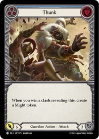 Thunk (Blue) - Heavy Hitters - NM