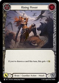 Rising Power (Blue) - Heavy Hitters - NM