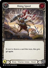 Rising Speed (Red) - Heavy Hitters - NM