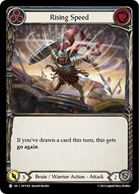 Rising Speed (Blue) - Heavy Hitters - NM