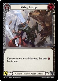 Rising Energy (Blue) - Heavy Hitters - NM