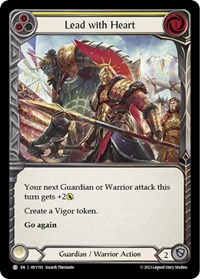 Lead with Heart (Yellow) - Heavy Hitters - NM