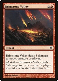 Brimstone Volley - Innistrad - NM