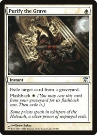 Purify the Grave - Innistrad - NM