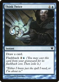 Think Twice - Innistrad - NM