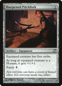Sharpened Pitchfork - Innistrad - NM