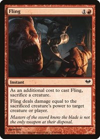 Fling - Dark Ascension - NM
