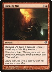Burning Oil - Dark Ascension - NM