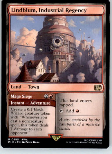 Lindblum, Industrial Regency - FINAL FANTASY - 285 - Normal NM