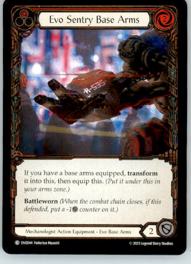 Evo Sentry Base Arms - Bright Lights - EVO044 - Cold Foil NM