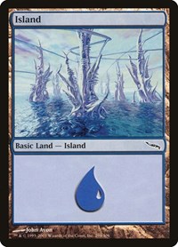 Island (294) - Mirrodin - NM