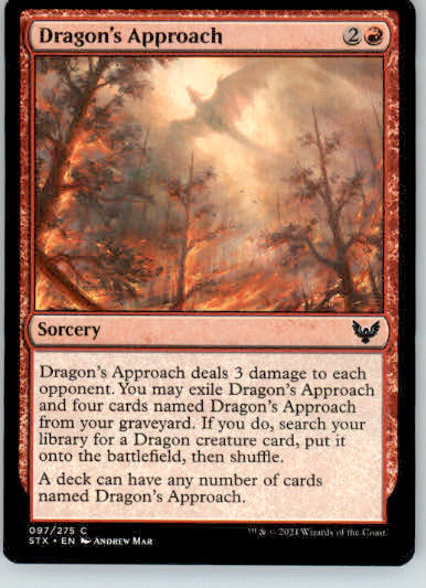 Dragon's Approach - Strixhaven: School of Mages - 97 - Normal NM