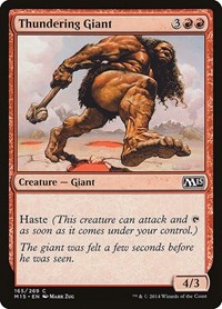 Thundering Giant - Magic 2015 - NM