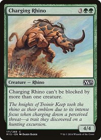 Charging Rhino - Magic 2015 - NM