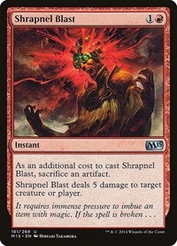 Shrapnel Blast - Magic 2015 - NM
