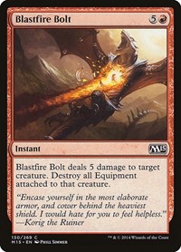 Blastfire Bolt - Magic 2015 - NM