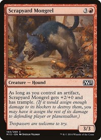 Scrapyard Mongrel - Magic 2015 - NM