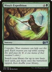 Nissa's Expedition - Magic 2015 - NM