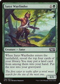 Satyr Wayfinder - Magic 2015 - NM