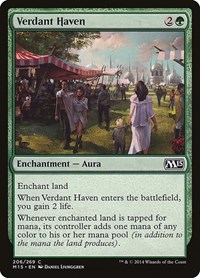 Verdant Haven - Magic 2015 - NM
