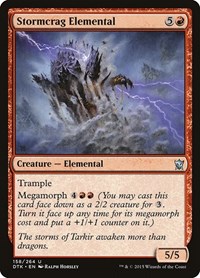 Stormcrag Elemental - Dragons of Tarkir - NM