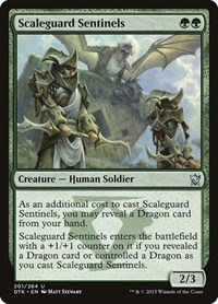 Scaleguard Sentinels - Dragons of Tarkir - NM