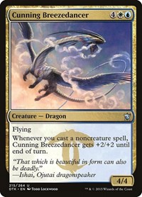 Cunning Breezedancer - Dragons of Tarkir - NM