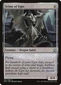 Scion of Ugin - Dragons of Tarkir - NM