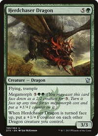 Herdchaser Dragon - Dragons of Tarkir - NM