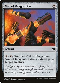 Vial of Dragonfire - Dragons of Tarkir - NM