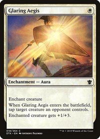 Glaring Aegis - Dragons of Tarkir - NM