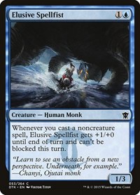 Elusive Spellfist - Dragons of Tarkir - NM