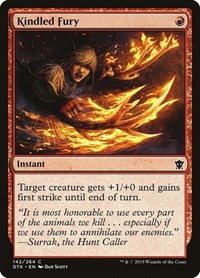 Kindled Fury - Dragons of Tarkir - NM