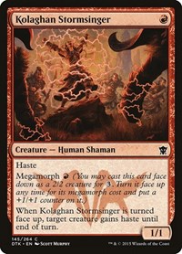 Kolaghan Stormsinger - Dragons of Tarkir - NM