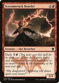 Screamreach Brawler - Dragons of Tarkir - NM