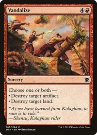 Vandalize - Dragons of Tarkir - NM
