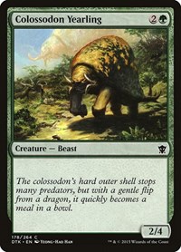 Colossodon Yearling - Dragons of Tarkir - NM
