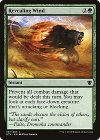 Revealing Wind - Dragons of Tarkir - NM