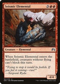Seismic Elemental - Magic Origins - NM