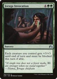 Joraga Invocation - Magic Origins - NM
