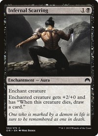 Infernal Scarring - Magic Origins - NM