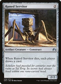 Runed Servitor - Magic Origins - NM
