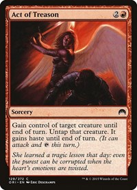 Act of Treason - Magic Origins - NM