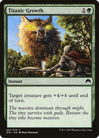 Titanic Growth - Magic Origins - NM