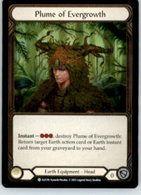 Plume of Evergrowth - Tales of Aria - ELE116 - Cold Foil 1st Ed NM
