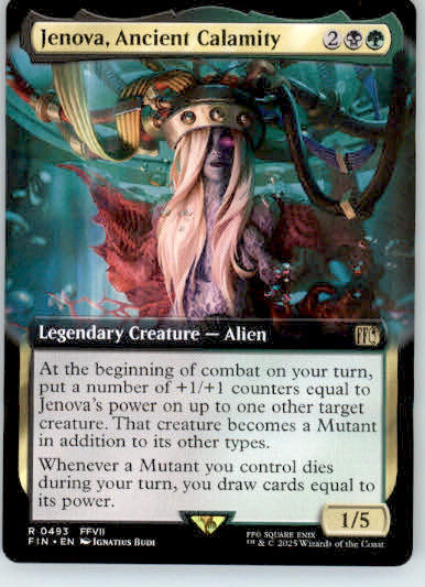 Jenova, Ancient Calamity (Extended Art) - FINAL FANTASY - 493 - Normal NM