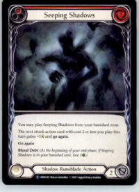 Seeping Shadows (Red) - Monarch - MON165 - Normal Unl NM