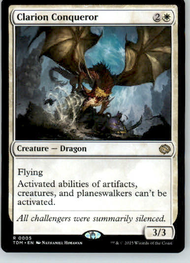 Clarion Conqueror - Tarkir: Dragonstorm - 5 - Normal NM